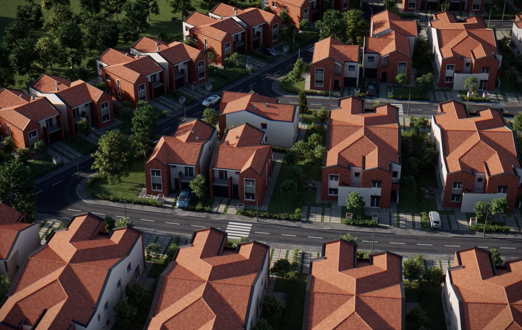 Shtëpi moderne familjare me efikasitet energjetik në Cherry Village