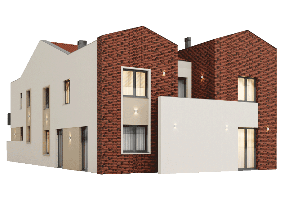 Tipi modern i shtëpisë Qershia e Kuqe 170 m² në Cherry Village